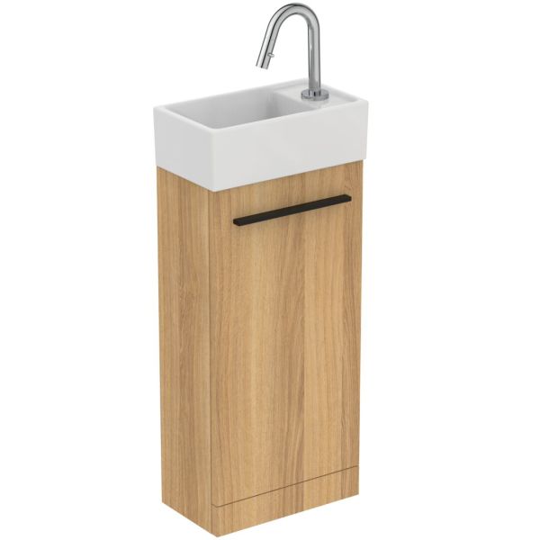 I.LIFE S Skrinka stojacia pod umývadielko Tempo 37 cm, drevodekor prírodný dub, T5303NX