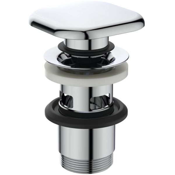 STRADA II Click-Clack odpadová pileta malá chróm, T3630AA