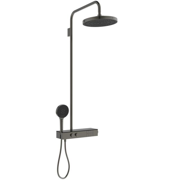 CERATHERM Solos Sprchový systém s termostatickou batériou s poličkou, A7882A5