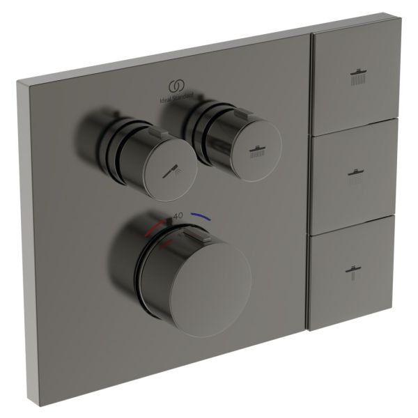 CERATHERM NAVIGO SOLOS Sprchová termostatická podomietková batéria, diel 2 pre 3-funkčnú hlavovú sprchu, A7894A5