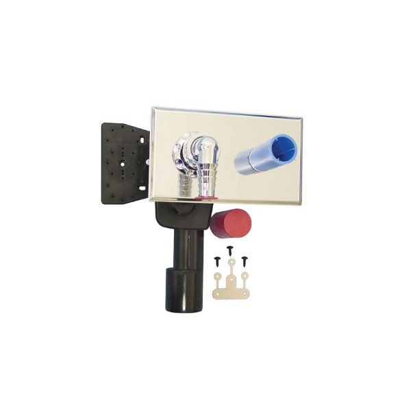 HL Podomietkový sifón pre práčky s prívodom vody, HL405ECO