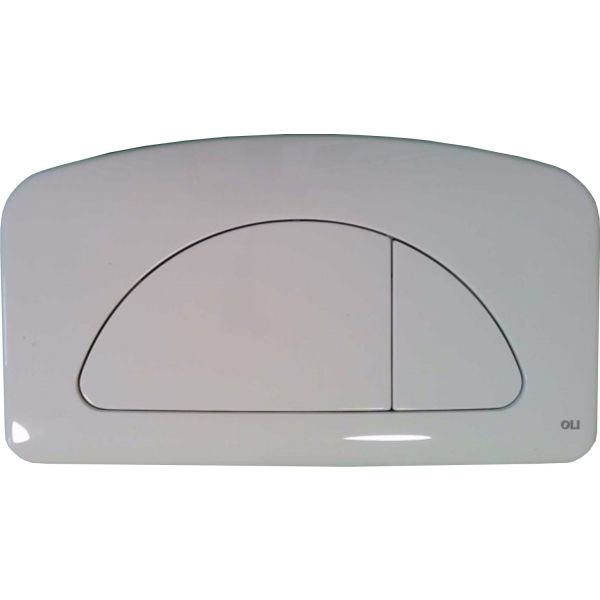 OLI DIAMANTE WC tlačidlo DUAL lesklá biela, VV627121