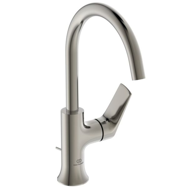 LA DOLCE VITA umývadlová batéria vysoká s odpadovou garnitúrou a flexibilnými hadicami, BD657GN