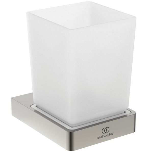 CONCA Sklenený pohár s držiakom,  T4504GN