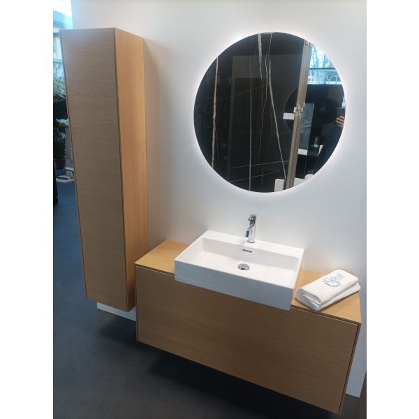 EXTRA Umývadlo 60x45 cm, Umývadlová skrinka 120 cm, Úložný box, Led osvetlenie, Vysoká skrinka T372701, T3937Y6, T3980Y2,  T3978Y2, T3955Y6