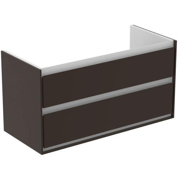 CONNECT AIR umývadlo na dosku 60x40cm,  Skrinka pod umývadlo 100 cm, E0821VY, horná doska 100cm E0851VY