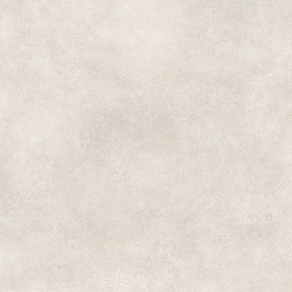 Asphalt Off White Plain 60x60 cm