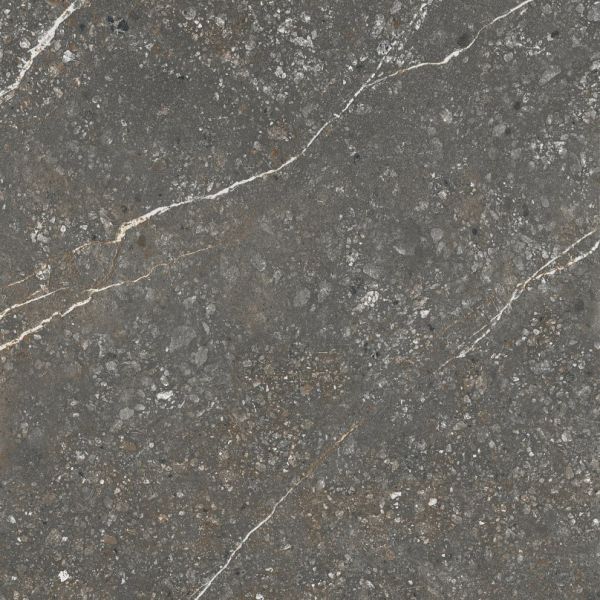 Volcano Nero 120x120 cm