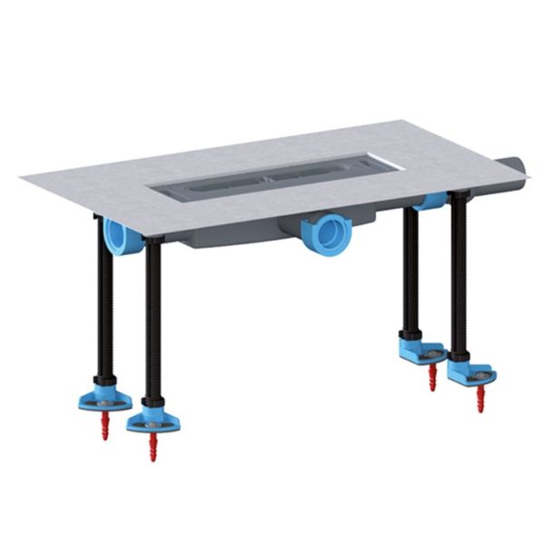 HL53KF Teleso vpustu do vnútorných priestorov nízke, DN40, HL53KF