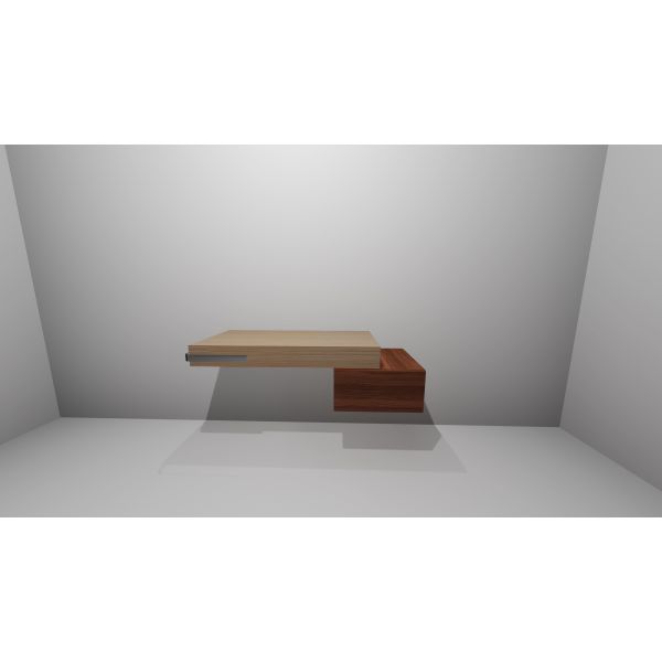 ADAPTO Nábytková polica 105 cm U8408FF, skrinka 50cm s vrchnou doskou U8421FW U8412FW, držiak ručníka U8426AA, upevňovacie konzoly U842867