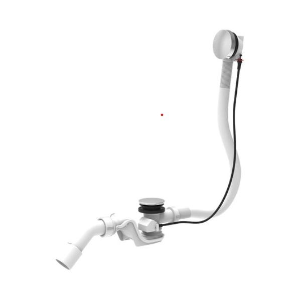 JIKA SANIT Vaňová automatická výpusť s prepadom, sifón DN 40/50, chróm, VS35333C00S000