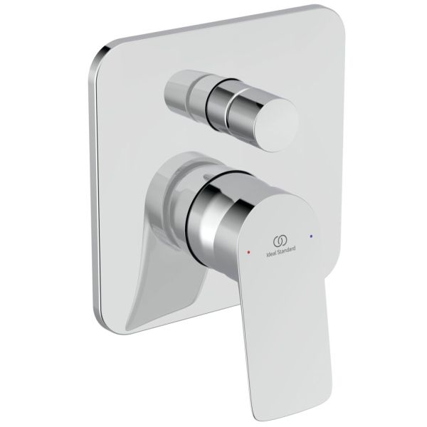 CERALIFE C  Vaňová nástenná podomietková zmiešavacia batéria diel2, vrátane podomietkového dielu 1, BE061AA