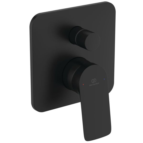 CERALIFE C  Vaňová nástenná podomietková zmiešavacia batéria diel2, vrátane podomietkového dielu 1, BE061XG