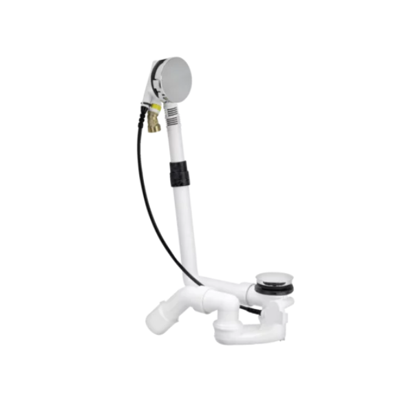 Bette Vaňový zápachový uzáver s mechanickým ovládaním (sifón) a s napúšťaním vody do vane, Ø 52mm, 560 mm, DN40/50, Chróm, B604-901