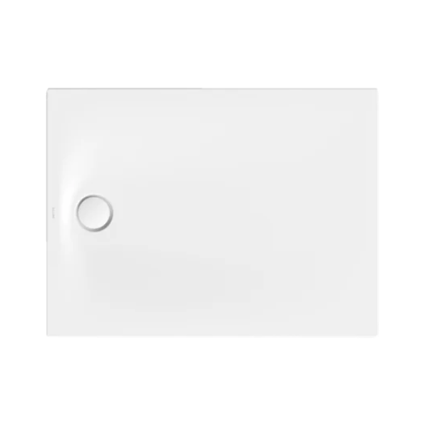 BetteUltra Space sprchová vanička z glazovanej titánovej ocele 1200x900x30 mm, Biela, 4027-000T1