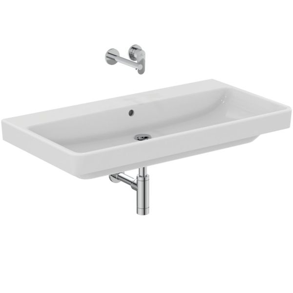 I.LIFE B Umývadlo 102x54 cm, bez otvoru pre batériu, T684301