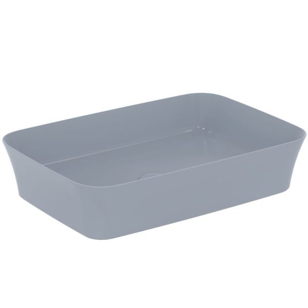 IPALYSS Umývadlo na dosku 55x38 cm bez prepadu, farba Púder, E2076X8