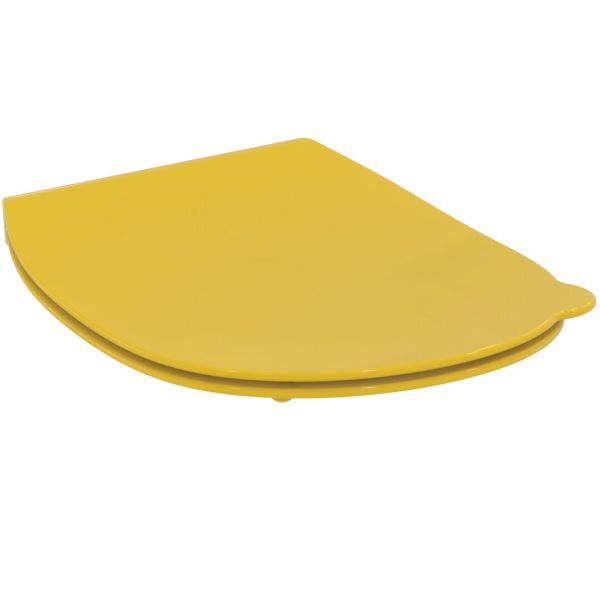 CONTOUR 21 WC sedadlo detské s poklopom, pre WC 7-11 rokov, farba žltá, S453679