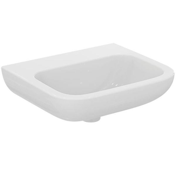 CONTOUR 21 Umývadlo pre telesne postihnutých bez otvoru pre batériu a  bez prepadového otvoru, 50x42 cm, S241301