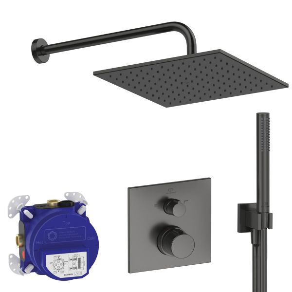 CERATHERM C100 Sprchový podomietkový systém s termostatom komplet, A7572A5