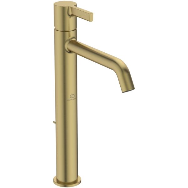 JOY Umývadlová batéria s vysokým vývodom, s odpadovou garnitúrou a flexibilnými hadicami, BC781A2