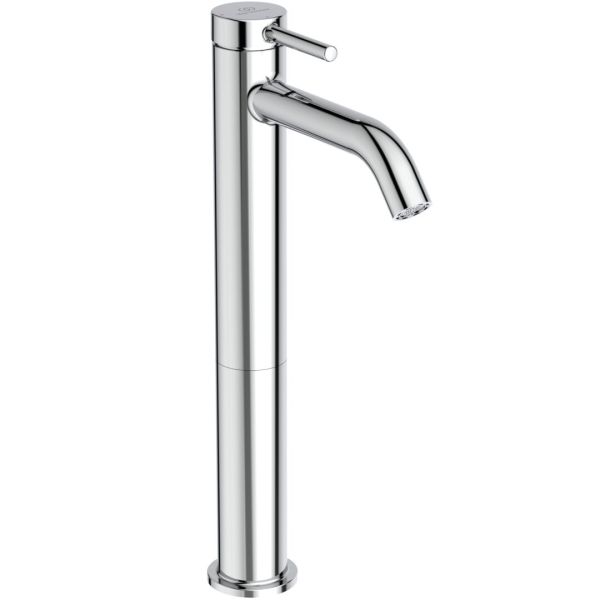 CERALINE NUOVO Umývadlová batéria vysoká  H240 Blue Start, s odpadovou garnitúrou, BD763AA