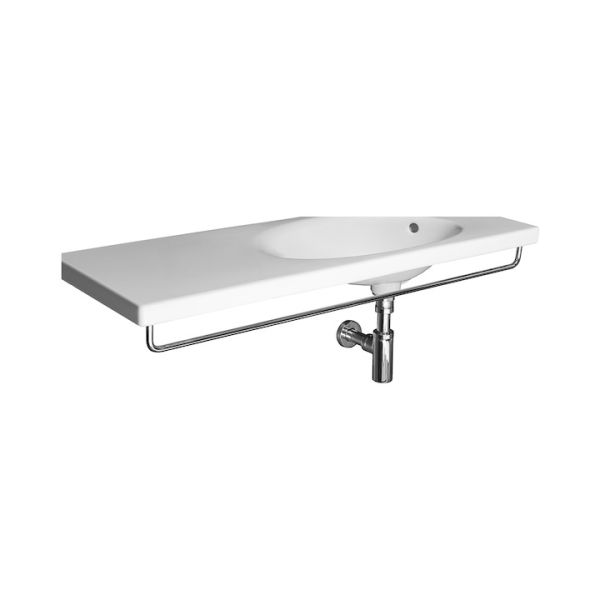 JIKA Tigo Čelný držiak uteráka pre umývadlo 1000 mm, nerez, H3812150040001