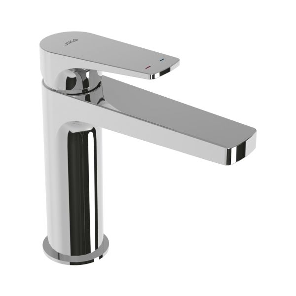 JIKA CUBITO-N Umývadlová páková batéria, s click-clack výpustov, výška 123 mm, Chróm, H3111X10041241