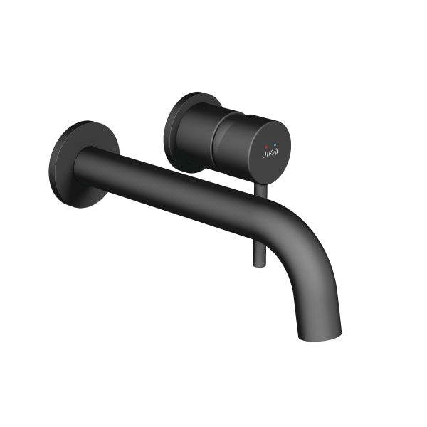 JIKA MIO STYLE Umývadlová podomietková batéria, Čierna matná, H3112F67161201