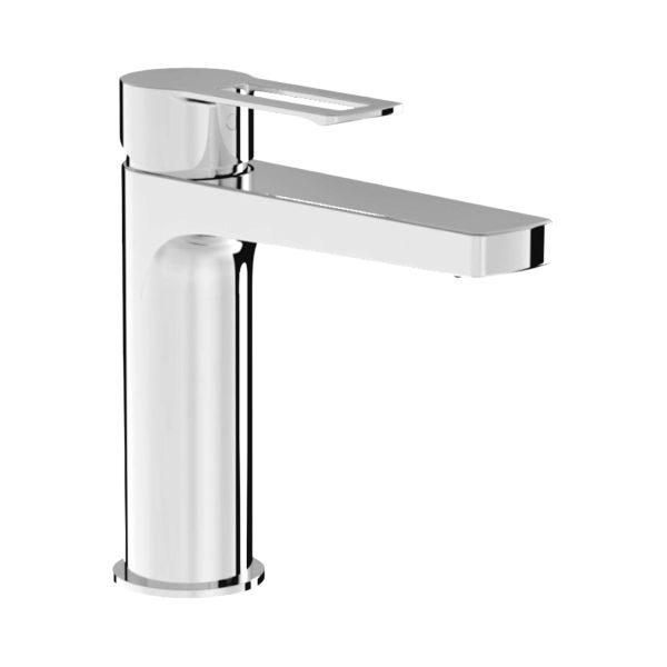 JIKA PURE Umývadlová páková batéria, výška 123 mm, Click-Clack výpusť, Chróm, H3114210041241