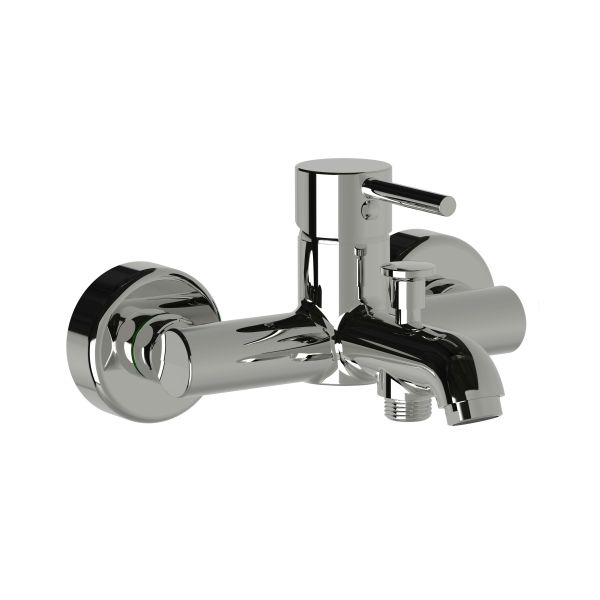 JIKA MIO STYLE Vaňová nástenná batéria, bez sprchovej sady, Chróm, H3212F70044001