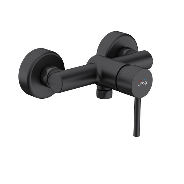 JIKA MIO STYLE Sprchová nástenná batéria, bez sprchovej sady, Čierna matná, H3312F77164001