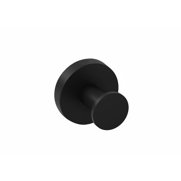 JIKA MIO STYLE Háčik na uteráky, Čierna matná, H3812F37160001