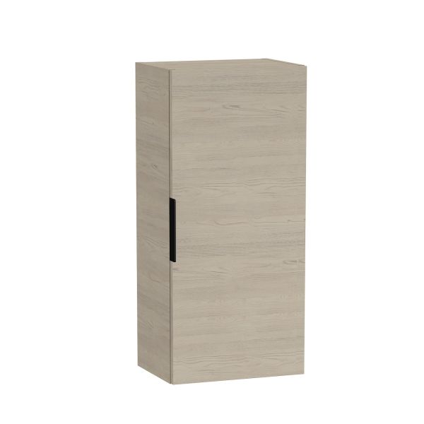 JIKA CUBE Stredná skrinka, 1 dvere ľavé/pravé, 2 police, 345x250x750 mm, Jaseň, H4537111765141