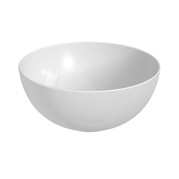 JIKA ASTRA Umývadlová misa, kruhová, bez prepadu, 360x360x155 mm, Biela matná 757, H8183657571121