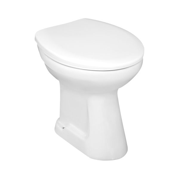 JIKA SAM Samostatne stojace WC, stredný zvislý odpad, 465x360x400 mm, Biela, H8212270000001