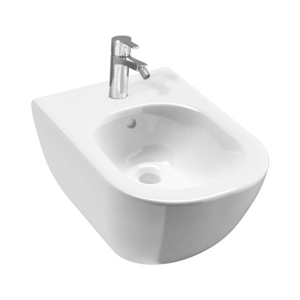 JIKA MIO-N Závesný bidet, 530x360x340 mm, Biela, H8317120003021