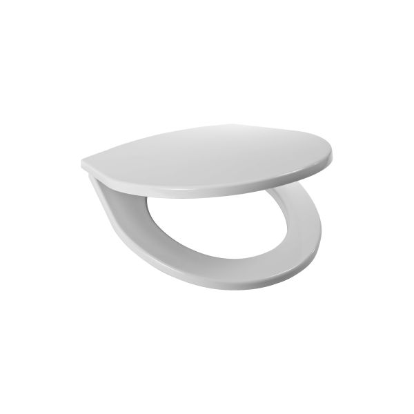 JIKA LYRA PLUS WC sedadlo s poklopom pre WC kombi, termoplast, plastové úchyty, Biela, H8933830000001