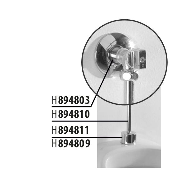 JIKA SPARE PARTS Krytka, Biela, H8948110000001