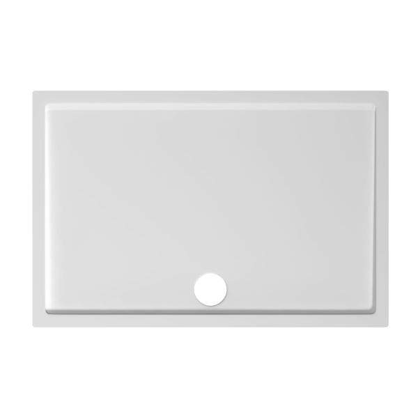 JIKA PADANA Sprchová vanička, obdĺžniková, liaty mramor, 1000x800x30 mm, Biela, H2119340000001