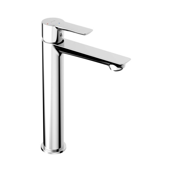 JIKA PONTA STYLE Umývadlová stojanková páková batéria, bez automatickej výpuste, výška výtoku 154 mm, Cold Start, 435x250x62 mm, Chróm, H3112H80041201