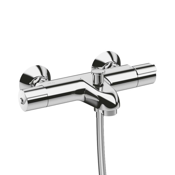 JIKA DEEP BY JIKA Vaňová nástenná termostatická batéria bez sprchovej sady, Chróm, H3231U70044001