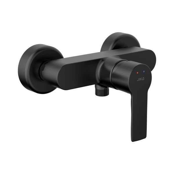 JIKA PONTA STYLE Sprchová nástenná páková batéria, bez sprchovej sady, Čierna matná, H3312H77164001