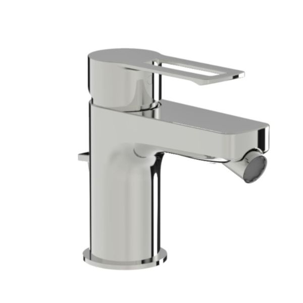 JIKA PURE Bidetová páková batéria, automatická výpusť, Chróm, H3414210041111