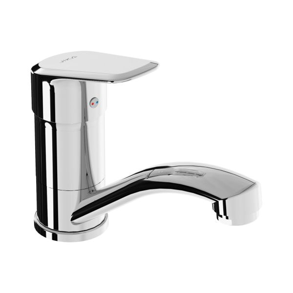 JIKA TALAS TRENDY Drezová stojanková batéria, otočné výtokové ramienko 143 mm, Chróm, H3512E10042201