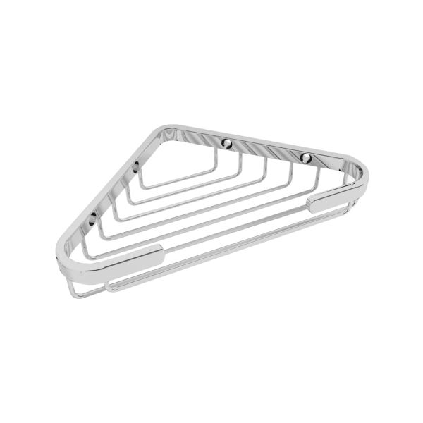 JIKA GENERIC Drátený držiak, rohový, 150x150x34 mm, Chróm, H3853D30040301