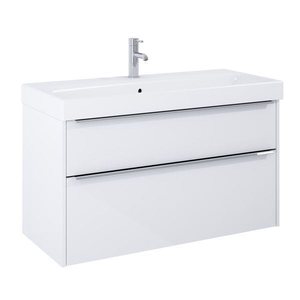 JIKA PURE Skrinka, 2 zásuvky, vr. umývadlá 1000x440 mm, 1000x418x540 mm, Biela, H40B2364025002