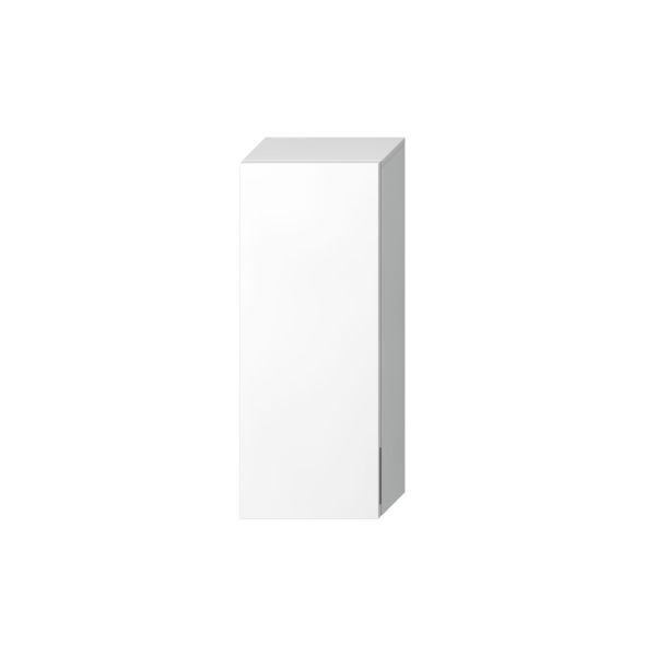 JIKA CUBITO-N Stredná plytká skrinka, 1 dvere pravé, 320x150x810 mm, Biela, H43J4241205001