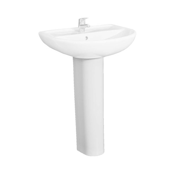 JIKA UNIVERSAL Stĺp pre umývadlá, 195x175x700 mm, Biela, H8199500000209