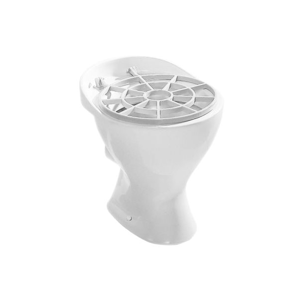 JIKA MIRA Stojaca výlevka s plastovou mriežkou, 500x435x460 mm, Biela, H8510460000001